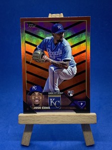 2023 Topps Update Jose Cuas RC Orange & Black SP #US246 Royals