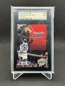 1992 Skybox Shaquille O'Neal #382 SGC 9 MINT Rookie RC HOF