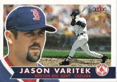 2001 Fleer Tradition Baseball Jason Varitek Boston Red Sox #306 - Image 1 of 2