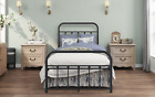 Twin Size Traditional Metal Platform Bed Frame: Comfort and Stability,Best Price