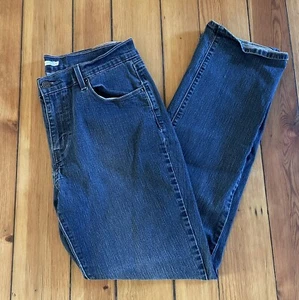 Levi's 505 Woman Size 12 Straight Leg Stretch Jeans 81% cotton - Picture 1 of 8