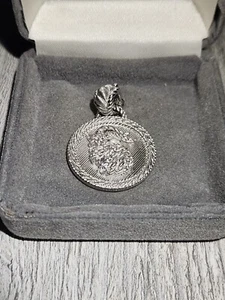 Judith Ripka Sterling .925 Cz Pendant Capricorn - Picture 1 of 2