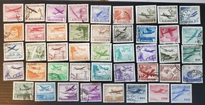 44 Chile Briefmarken Lot #78L Flugzeuge - Bild 1 von 1