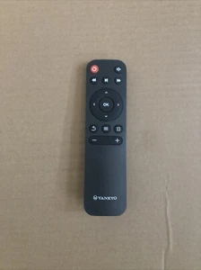 Original Black Vankyo Bluetooth Remote Control Tested and Working - Picture 1 of 3