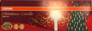 OSRAM Weihnachtslichterkette für Innen 15 x 15V 230V 45W Schaftkerzen 3W CIK15 - Bild 1 von 4