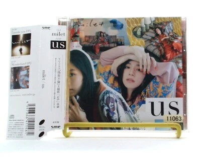 us /milet [CD/OBI] Singer-songwriter /EP /TV drama song /J-POP /JAPAN - Image 1 of 4