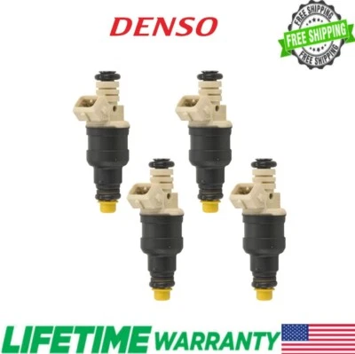 DENSO 4X OEM Fuel Injectors Fits 93-99 Hyundai Accent Scoupe 1.5L I4 35310-22040 Foto 1 de 4
