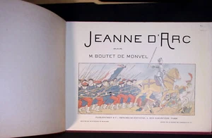 JEANNE D´ARC par M. Boutet de Monvel ca.1896 * SCHÖNE FARBLITHOGRAFIEN* - Bild 1 von 2