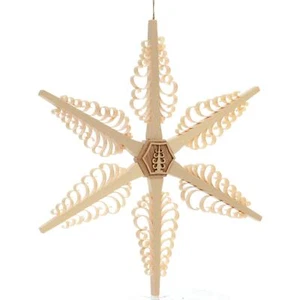 Fensterbild Spanstern BxHxT 18,5x18,5x1,5cm NEU Fensterbild Weihnachtsdeko - Bild 1 von 2