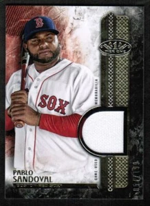 2016 Topps Tier One Relics #T1RPS Pablo Sandoval Jersey #/199 (ref 20683) - Picture 1 of 1