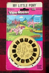 View-Master My Little Pony 3D Pictures 3 Reels 21 Views Vintage LOOK!!! - Picture 1 of 6