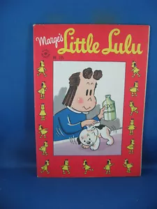 CUATRO COLORES 165 MÁRGENES LITTLE LULU EN ESTADO BASTANTE BUENO DELL 1947 MUÑECAS HUMAS PELO - Imagen 1 de 2