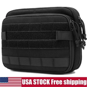 Tactical Molle Pouch Large Admin Bag Utility Tool Molle Attachment EDC Pouches - Picture 1 of 8