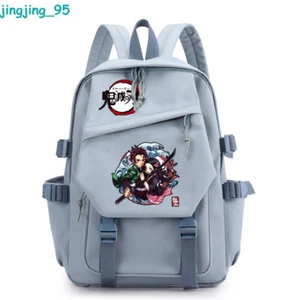 Anime Demon Slayer Kamado Nezuko Student School Bag Backpack 4 Colors Optional - Picture 1 of 44