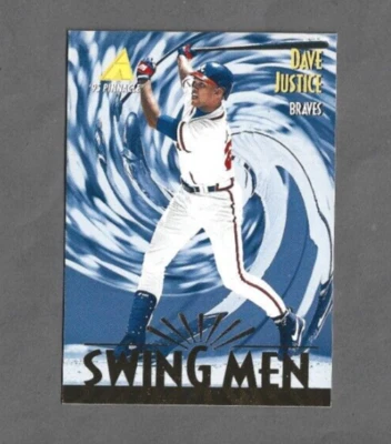 Dave Justice Atlanta Braves 1995 Pinnacle #285 - Image 1 of 2