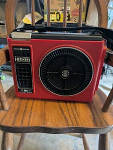 General Electric GE Vintage POWER SOUND portable 8 track player W Donnie Marie - Picture 1 of 1