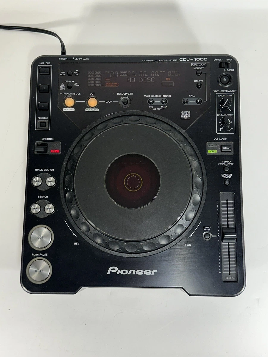 Pioneer CDJ-1000 DJ Turntables for sale | eBay