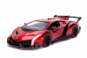 JADA HYPER SPEC LAMBORGHINI VENENO RED 1:24 DIECAST NEW NO BOX - Picture 1 of 4