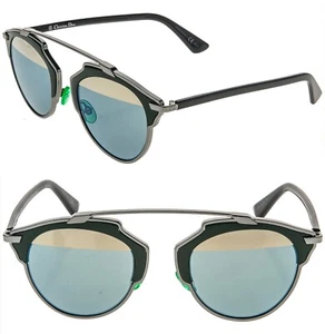 CHRISTIAN DIOR SO REAL Rutenio Verde Plata Espejo Gafas de Sol DIORSOREAL SOREAL - Imagen 1 de 10