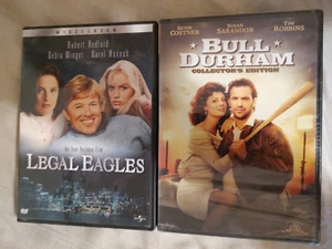 Legal Eagles DVD 2003 Good Robert Redford and Bull Durham DVD 2008 New Sealed - Imagen 1 de 2