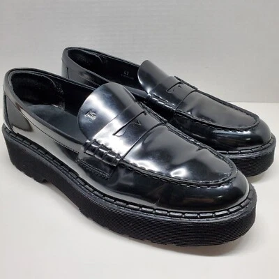 Mocasines Tods con plataforma de charol para mujer suela gruesa talla EU 42 US 12 Foto 1 de 4