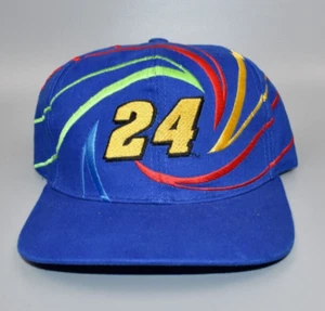 Jeff Gordon Vintage Chase Authentics NASCAR Swirl Snapback Cap Hat - NWT - Picture 1 of 3