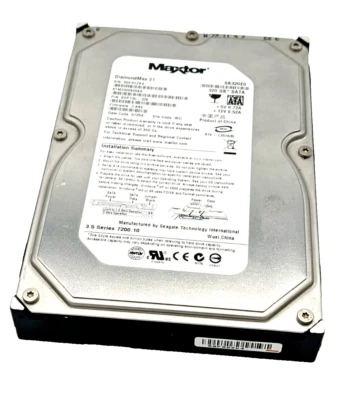 Hard Disk 6A320E0 Maxtor DiamondMax 21 320GB 7200RPM SATA 3Gbps 8MB 3.5" - Immagine 1 di 4