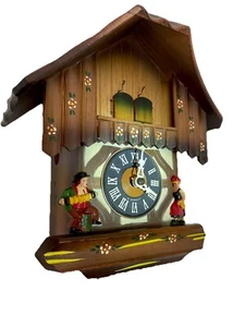 Cuckoo Clock SERVICED Mechanical HUBERT HERR Musical VIDEO 12 Mth Warranty VG - Picture 1 of 14