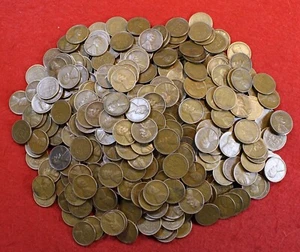 1930-1939 P Mint only Lincoln Wheat Cent Penny 50 Coin roll Circulated - Picture 1 of 2