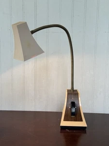 60s Flexible Gooseneck Mid Century Modern Desk Task Lamp HAMILTON H-500 - Picture 1 of 11