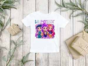 KPOP DEMON HUNTERS Printed T-Shirt - K-Pop Demon Hunters Tshirt Kleidung - D2 - Bild 1 von 2