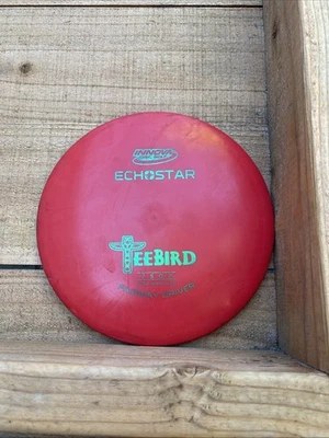 Innova Echostar Totem Teebird 167g Fairway Driver red RARE OOP Echo*TB Disc Golf - Image 1 of 4