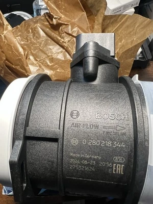 Sensor de flujo de masa de aire MAF *Bosch*(|=|) 0280218344 Mercedes Benz CLK55 C55 ML500 Foto 1 de 4