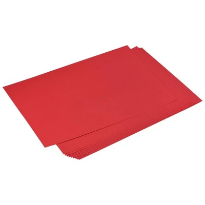 20pcs Cardstock Scrapbook Paper 8.3" x 11.7", 92 lb/250gsm, Red - Image 1 of 4