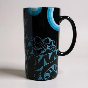 Mug Tigger Disney Store Exclusive Black & Blue 16cm Tall Disneyana Collectable - Picture 1 of 5