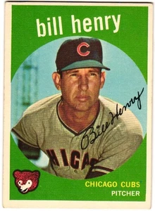 1959 Topps - Bill Henry #46 (A) EX - Imagen 1 de 2