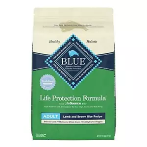 Blue Buffalo Life Protection Formula Natural Adult Dry Dog Food, Lamb and Brown - Picture 1 of 12