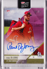 Paul DeJong Autograph Road to Opening Day 2018 TOPPS NOW OD-373C AUTO 04/25