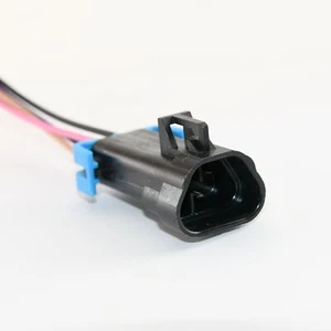 GM Oxygen Sensor Connector Female Pigtail Wiring LS3 LS7 Trapezoid Triangle - Picture 1 of 5