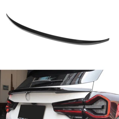 For BMW X3 G01 F97 X3M IX3 2018-2023 Gloss Black Rear Middle Trunk Spoiler Wing — 第 1/4 张图片