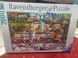 Ravensburger 2000 Piece Puzzle Wild Amazing Animal Kingdom Jigsaw New Sealed - Picture 1 of 6