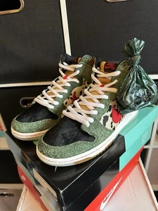 Nike SB Dunk - 'Walk The Dog' High - BQ6827 300 - UK Size 10.5 - BNIB - Picture 1 of 12