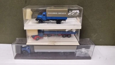 Loose Wheel Brekina Blue 4600 Magrius Deutz Magrius Artic Truck Lorry 1/87 Scale - Image 1 of 4