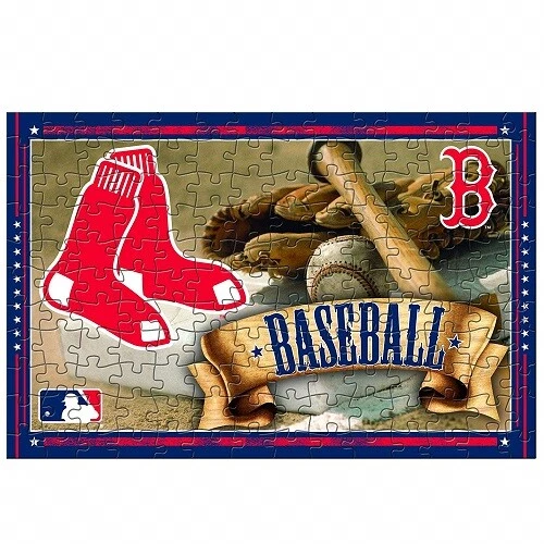 MLB Assorted Teams Wincraft 11" x 17" Team Bat Ball & Glove 150 Piece Puzzle NEW - Image 1 of 1