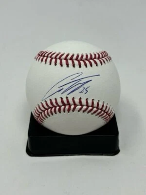 Gleyber Torres Autographed Signed New York Yankees ROML Baseball JSA COA - Image 1 of 2