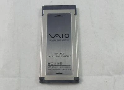 Sony 5-in-1 Adapter SD XD MMC Memory Stick Pro & Pro Duo for VAIO (VGP-MCA20) - Image 1 of 2