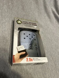 Calentador de manos recargable Premier cromo plata 12 horas calentador de manos NUEVO - Imagen 1 de 1