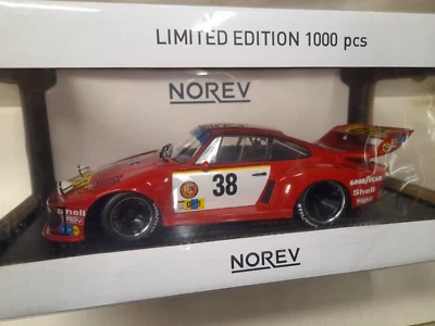 Norev 187431 Porsche 935 #38 24h France 1977 E.L.1000 1/18 - Immagine 1 di 2