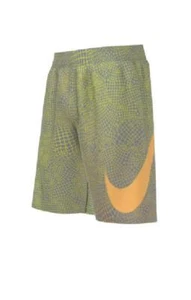 Nike Swim Boys' Grid Swoosh Breaker 7" Volley Shorts Sundial - Picture 1 of 7