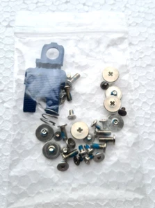 HP 14-CM 14-CK 14-DG Screw Pack Set Screws + BLUE Ethernet cover GENUINE - Bild 1 von 2